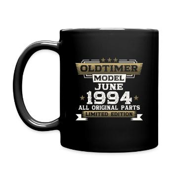 Millésime Juin 1994 Millésime 1994 30ème Anniversaire 94 - Mug uni - noir - Gauche