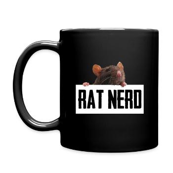 Rat - Rat Nerd - Mug uni - noir - Gauche