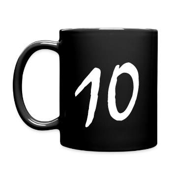 10 - Tasse einfarbig - Schwarz - Links