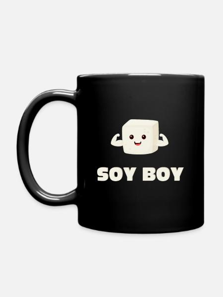 Soy Boy - Mug uni - noir