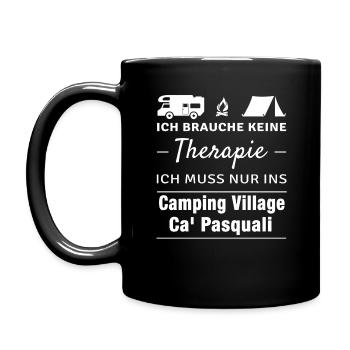 Therapie Ca' Pasquali Village - Tasse einfarbig - Schwarz - Links
