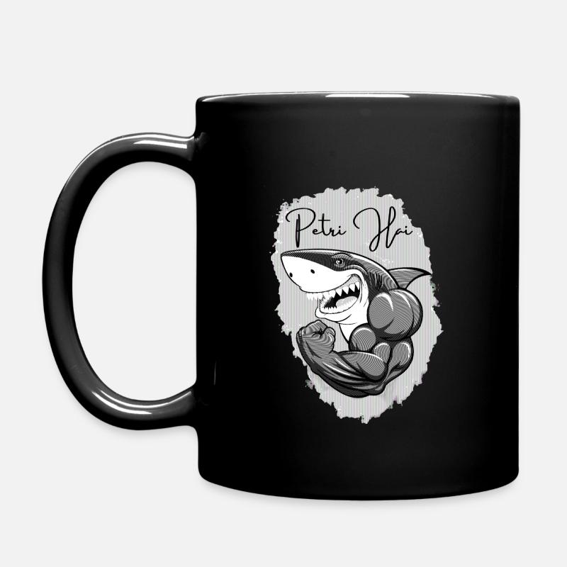 Petri Hai - Tasse einfarbig - Schwarz