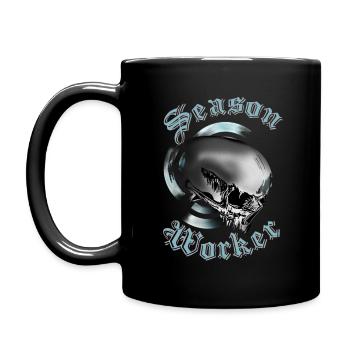 Season worker - Full Colour Mug - black - Left