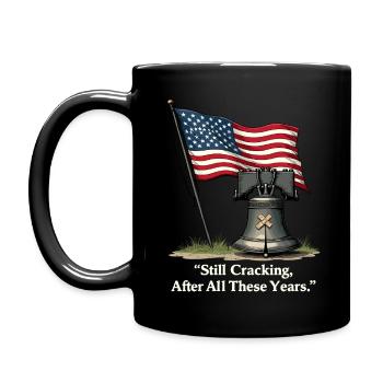 Liberty Bell - Full Colour Mug - black - Left