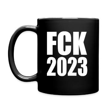 Fck 2023 - Mug uni - noir - Gauche