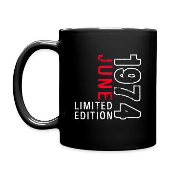 Original Juin1974 Millésime 1974 Anniversaire 1974 - Mug uni - noir - Gauche