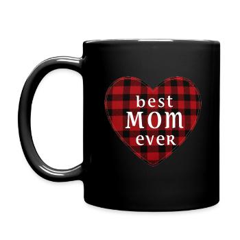 Best Mom Ever 2025 Mother´s Day gift all Woman - Full Colour Mug - black - Left