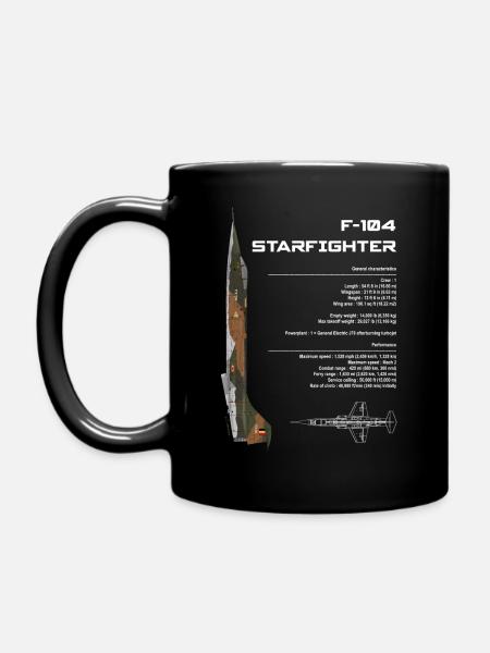 F104 BELGE - AS2012 - Mug uni - noir