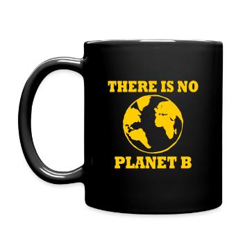 There is no planet B - Mug uni - noir - Gauche
