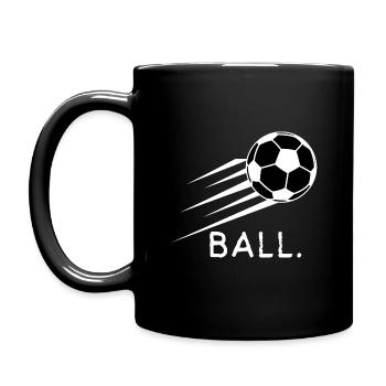 Ball. - Tasse einfarbig - Schwarz - Links