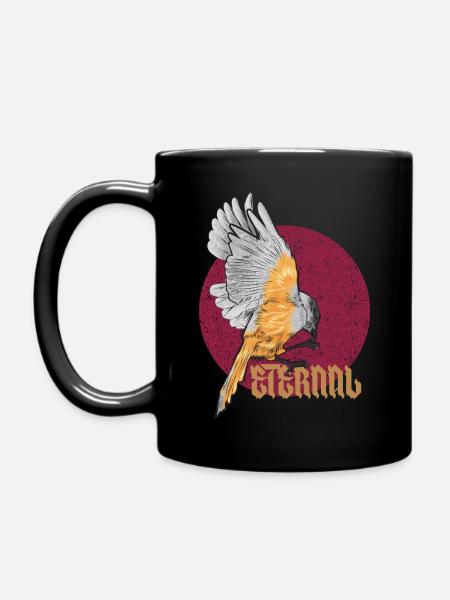 Éternel - Mug uni - noir