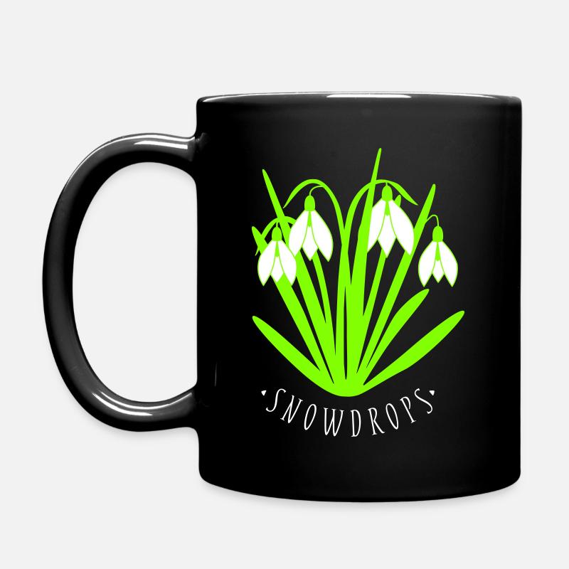 4 perce-neige - Mug uni - noir