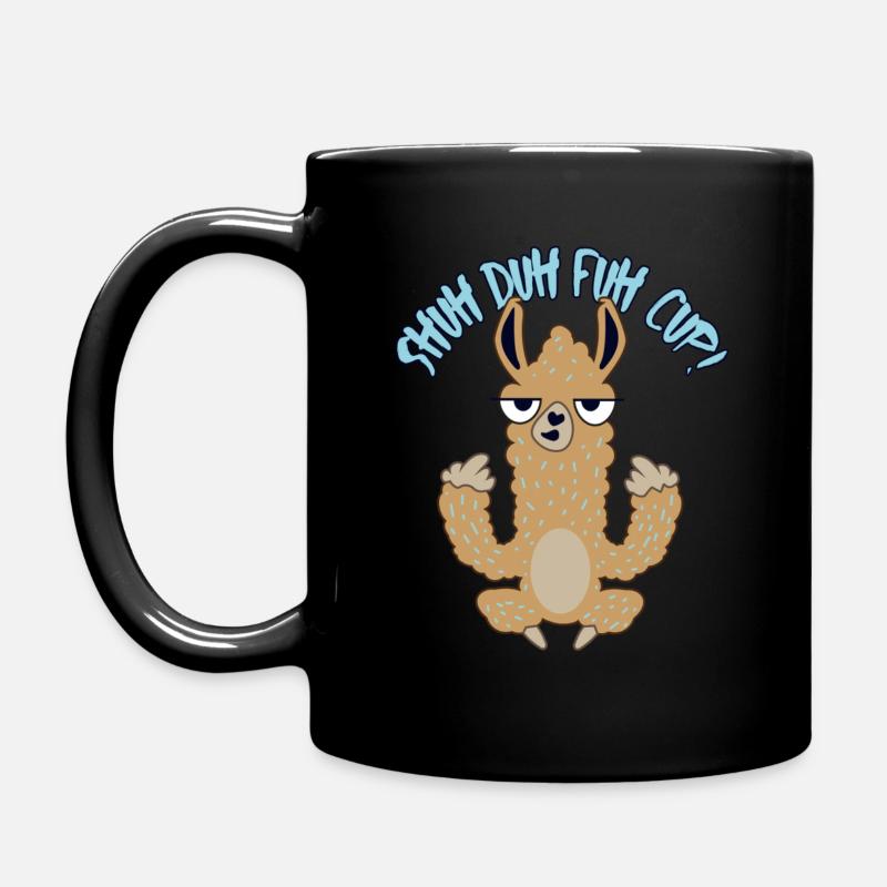 Shuh Duh Fuh Cup - Full Colour Mug - black