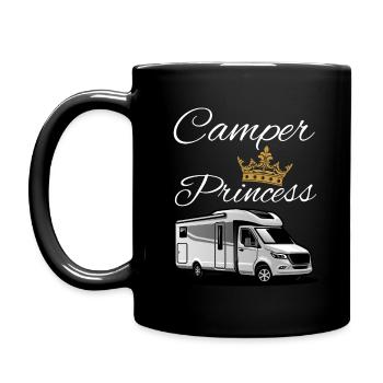 Camper Princesse-Camper Princesse - Mug uni - noir - Gauche