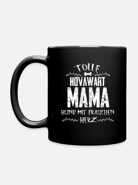 Hovawart Dog Love Hovawart Maman Cœur Maman - Mug uni - noir