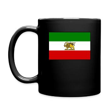IRAN - Mug uni - noir - Gauche