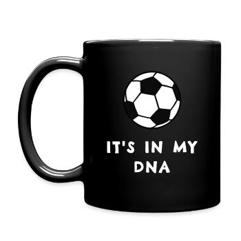 Football: c'est dans mon ADN - Mug uni - noir - Gauche