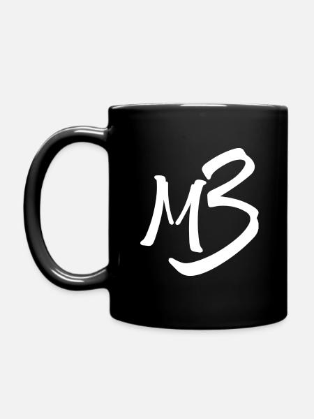MB 13 blanc - Mug uni - noir