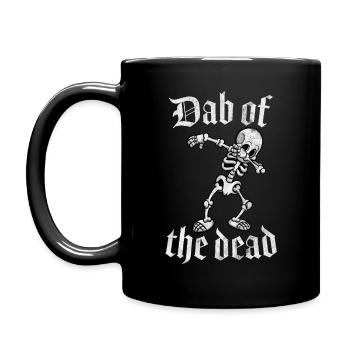 Dab des morts, Dabbing Squelette - Mug uni - noir - Gauche