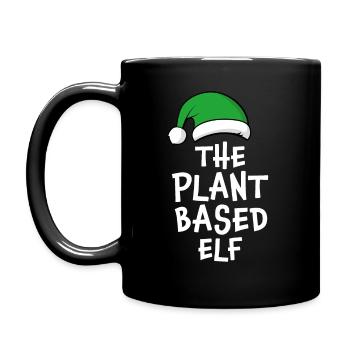 L’elfe à base de plantes - Mug uni - noir - Gauche
