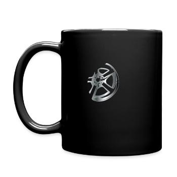 Rim chrome - Full Colour Mug - black - Left