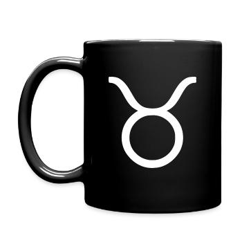 Taureau taureau - Mug uni - noir - Gauche