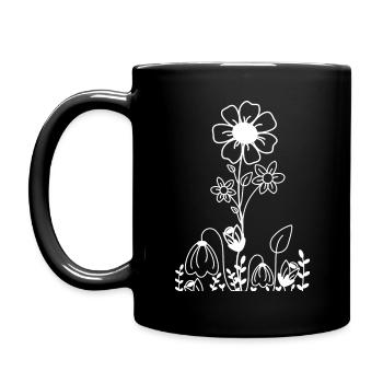 Inspired by Nature - Full Colour Mug - black - Left