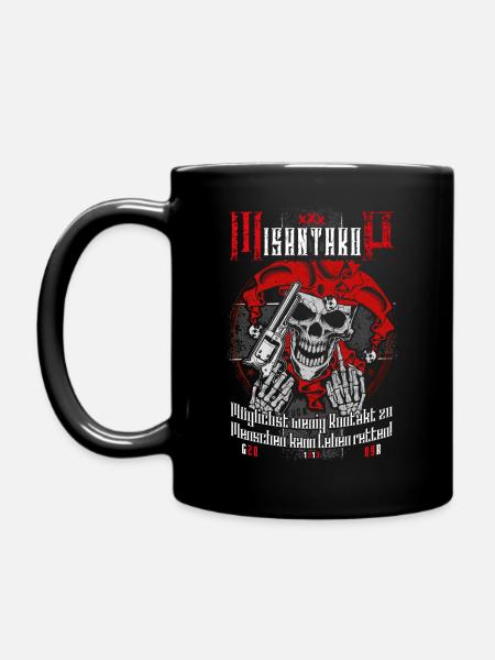 Misanthrope - Mug uni - noir