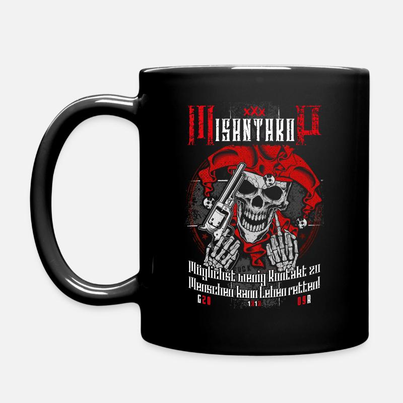 Misanthrope - Mug uni - noir