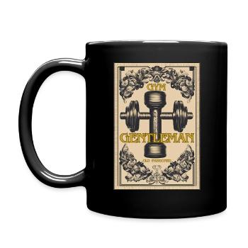 Gymnase Gentleman - Mug uni - noir - Gauche