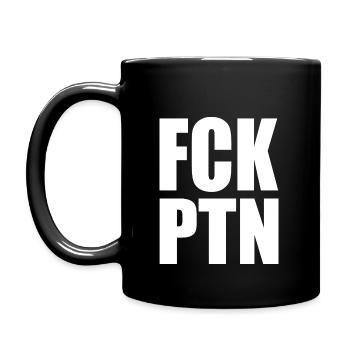 fck ptn - Mug uni - noir - Gauche