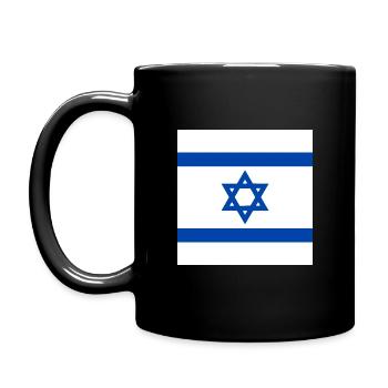 Israel - Mug uni - noir - Gauche