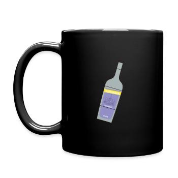 Tschüssikowski - Tasse einfarbig - Schwarz - Links