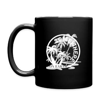 SOMEWHERE ON EARTH - Tasse einfarbig - Schwarz - Links
