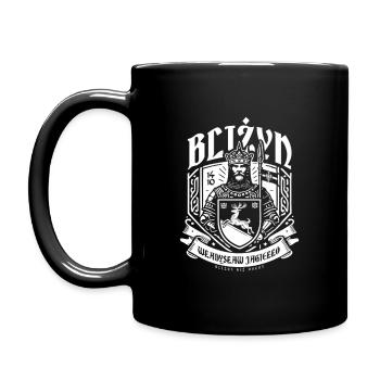 "Closer than Further", Bliżyn My Place - Full Colour Mug - black - Left