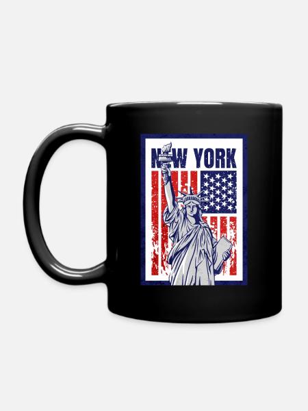 New York! - Mug uni - noir