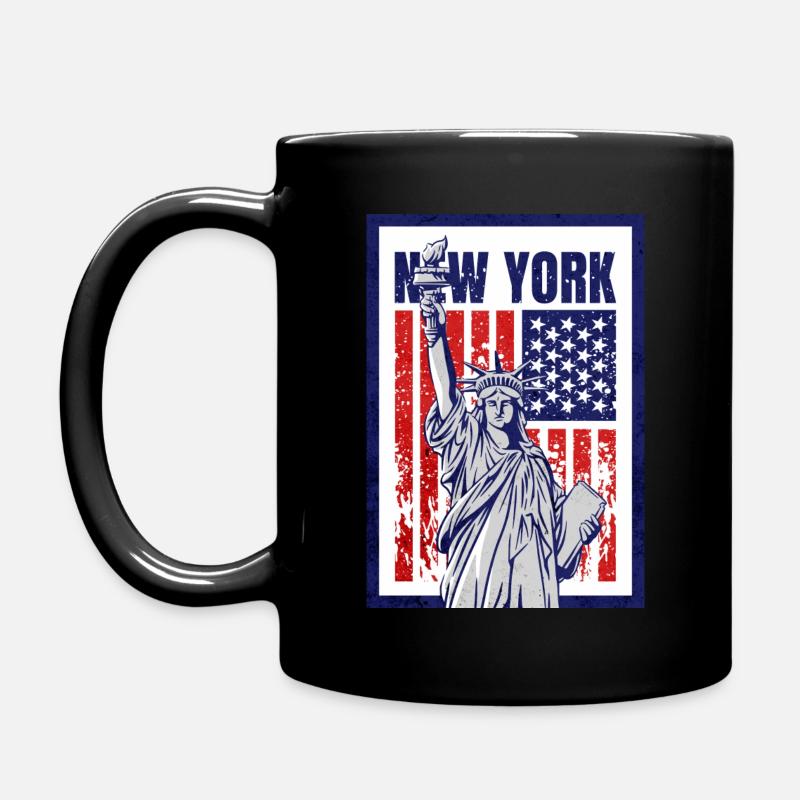 New York! - Mug uni - noir