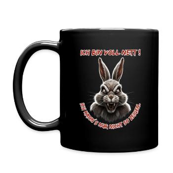 I'm really nice. I just can't show it like that. - Full Colour Mug - black - Left