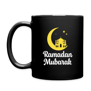 Ramadan Murbarak - Full Colour Mug - black - Left