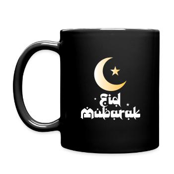 Aïd Moubarak - Mug uni - noir - Gauche