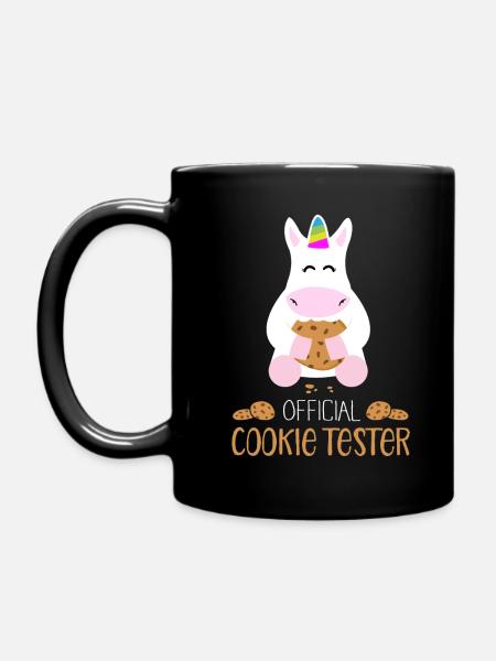 official cookie tester - Tasse einfarbig - Schwarz