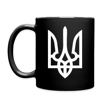 Ukraine - Full Colour Mug - black - Left