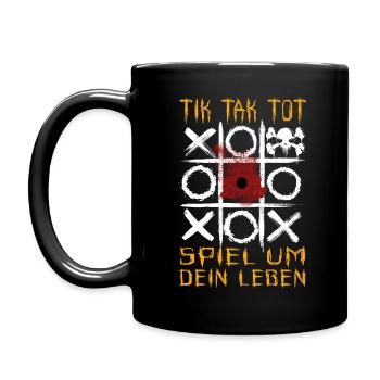 Tik Tak Tot - Jouez pour votre vie - Mug uni - noir - Gauche