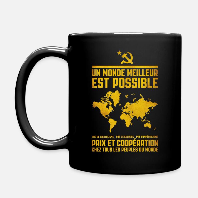 A Better World 2 - Full Colour Mug - black