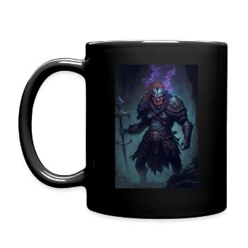 Démon inspiré - Mug uni - noir - Gauche