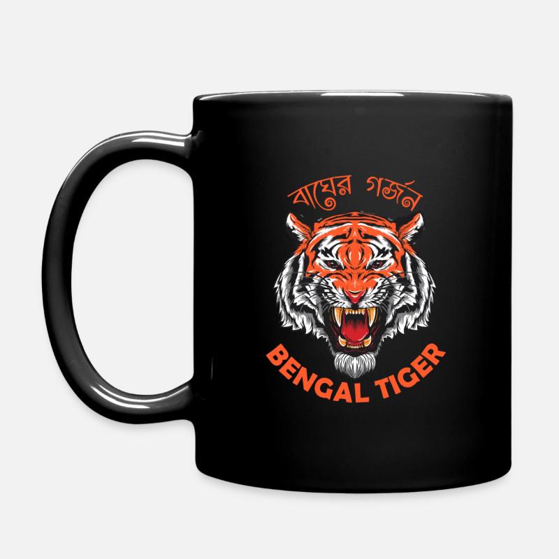 Tigre du Bengale Königstiger - Mug uni - noir