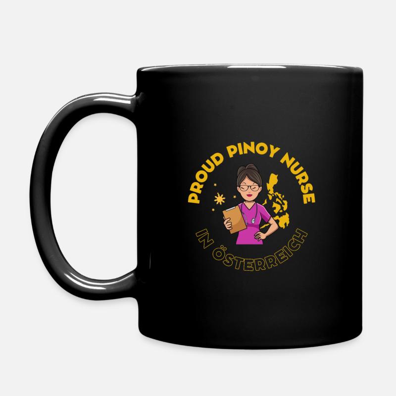 Pinoy Nurse Gift Nurse Autriche - Mug uni - noir