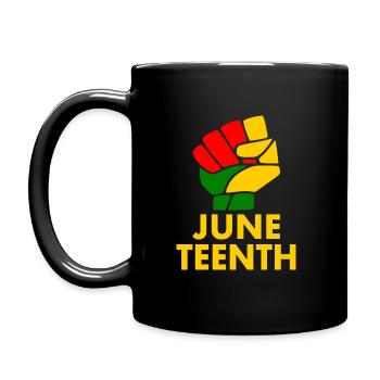 juneteenth - Mug uni - noir - Gauche