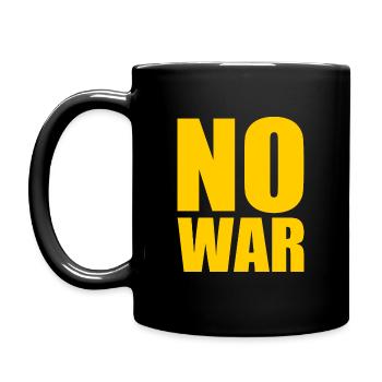 No war - Full Colour Mug - black - Left