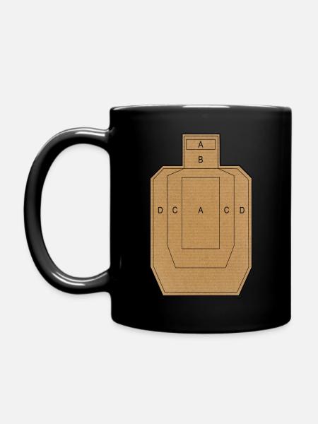 Ziel - Tasse einfarbig - Schwarz